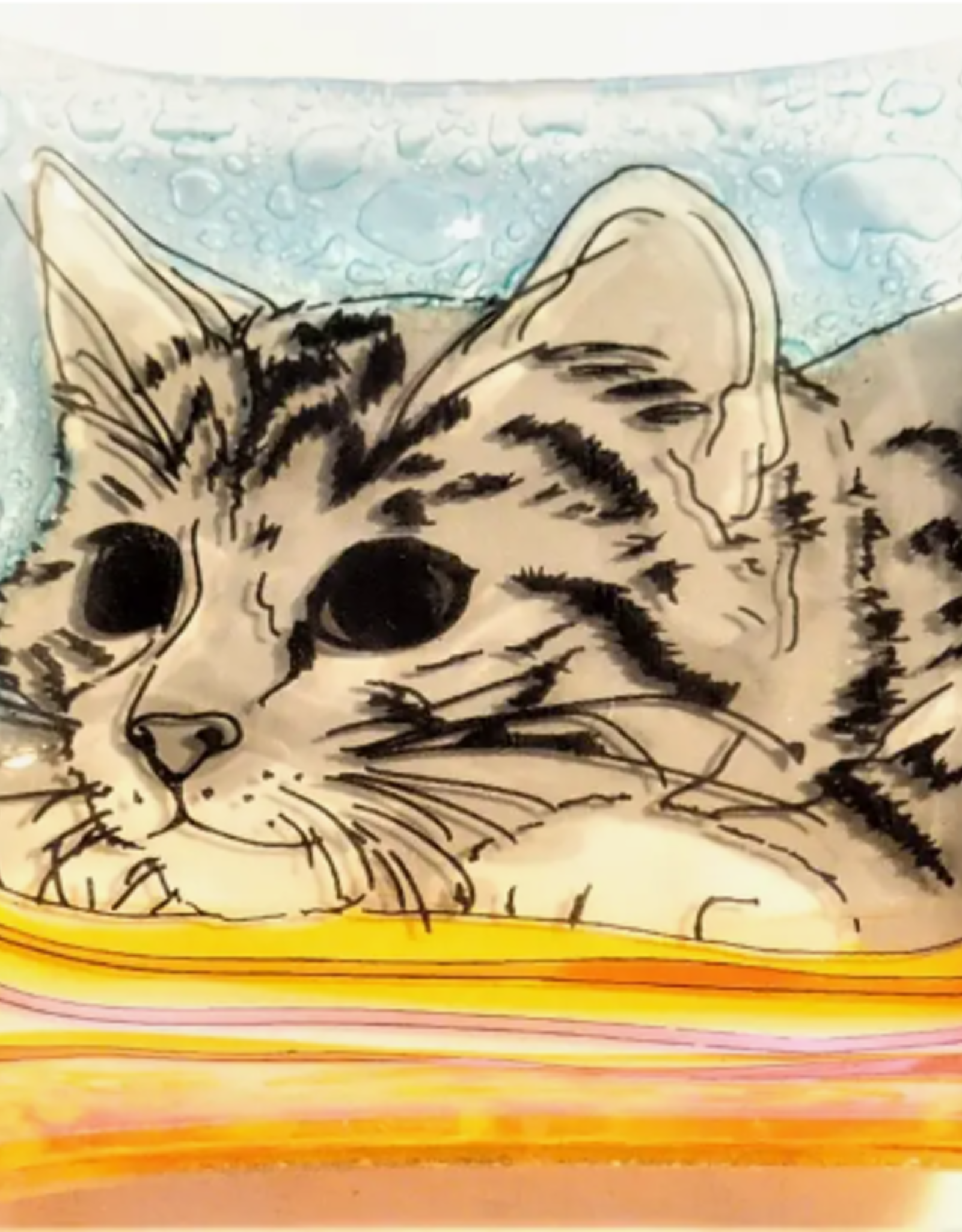 Pampeana Cat onto You Square Dish