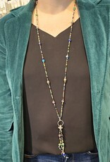 Ten Thousand Villages Canada Brilliantly Beaded Tassel Necklace