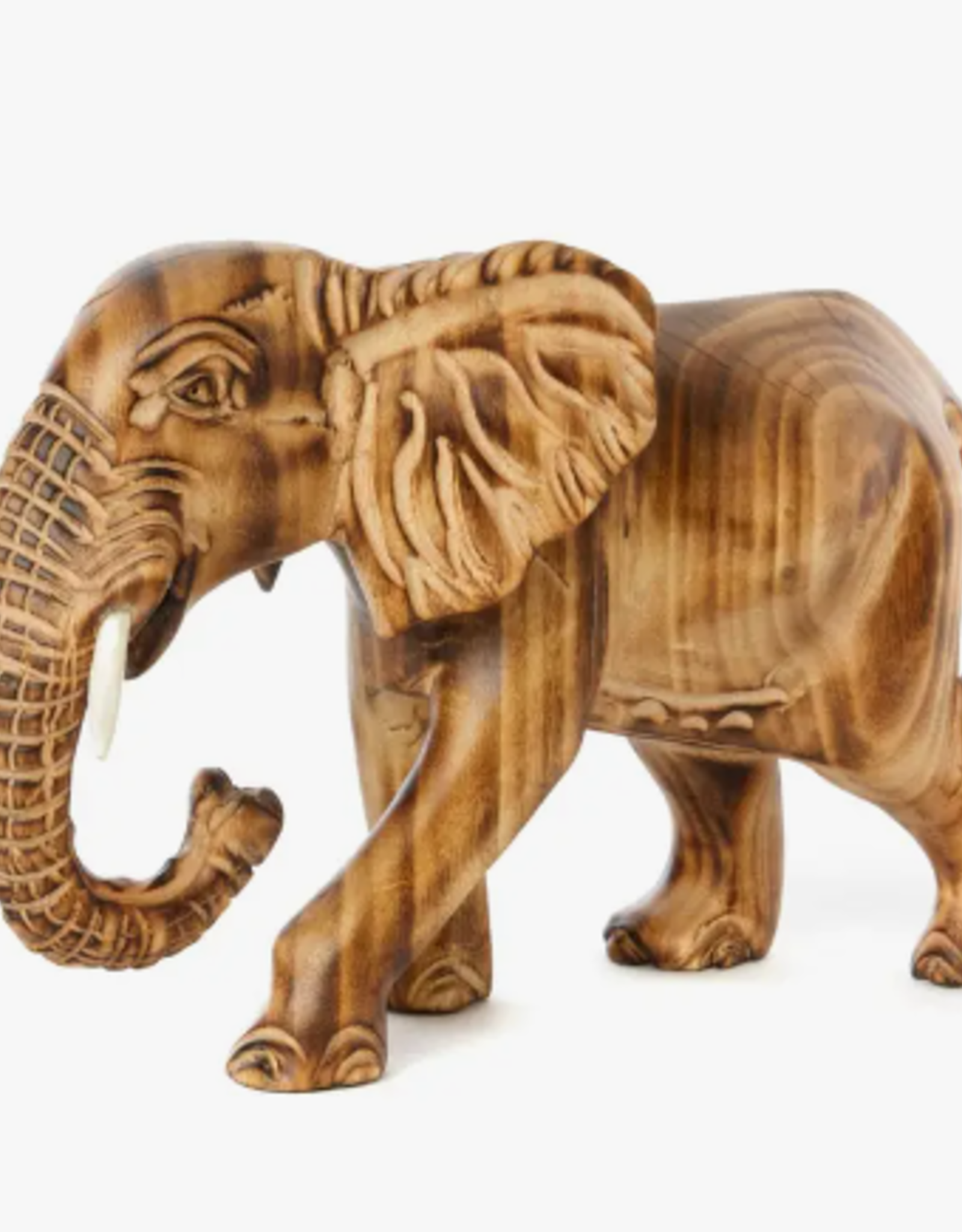 Swahili African Modern Jacaranda Wood Jumbo Elephant