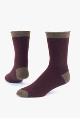 Maggie's Organics Wool Snuggle Socks - Heather Rosewood