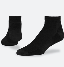 Maggie's Organics Urban Hiker Wool Ankle Socks - Black