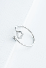 Starfish Project Ada Silver Heart Ring