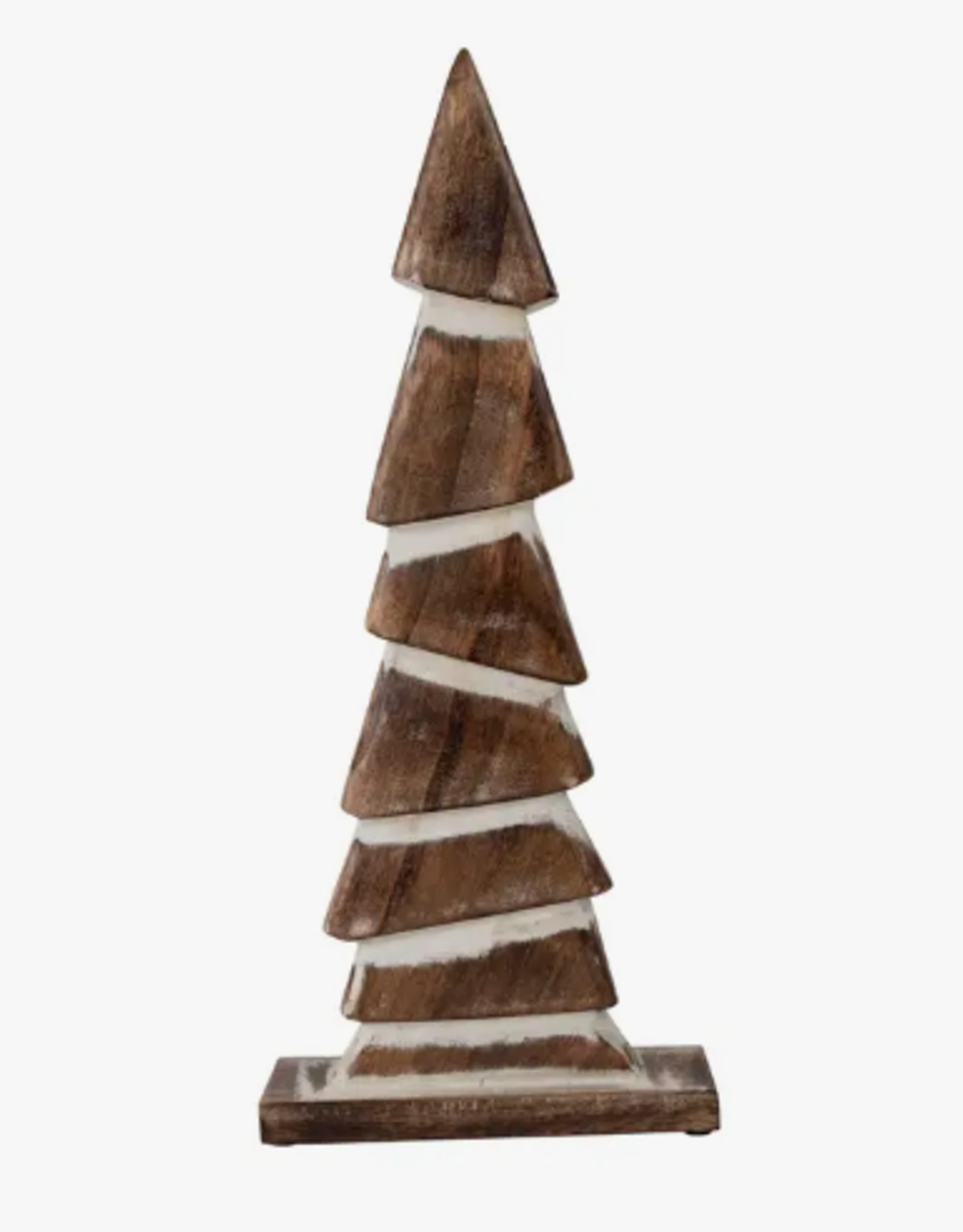 Ten Thousand Villages Handcarved Wood Winter Tree