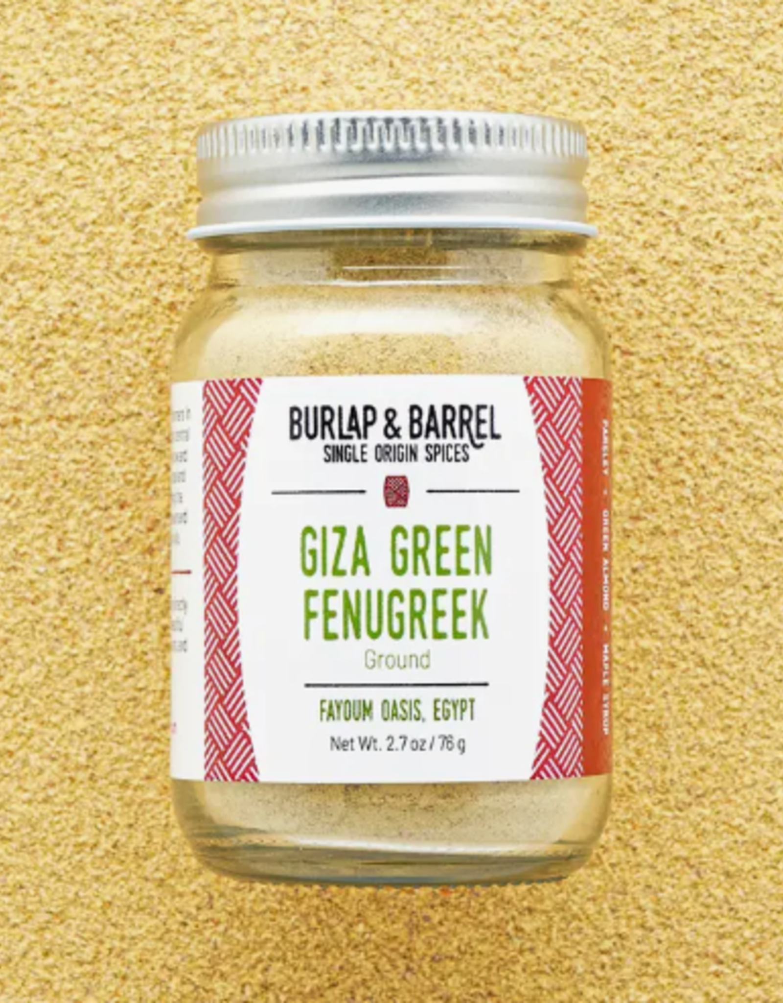 Burlap & Barrel Ground Green Giza Fenugreek