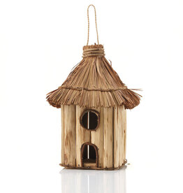 Serrv Tall Tiki Birdhouse