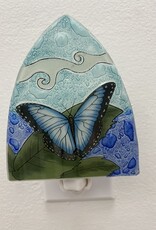 Pampeana Turquoise Blue Butterfly Nightlight