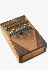 Swahili African Modern Kenyan Wooden Kalimba Thumb Piano