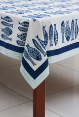 Sevya Handmade Fish Tablecloth - 60" x 90"