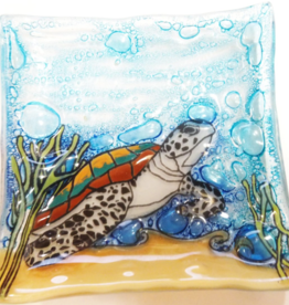 Pampeana Sea Turtle Square Dish