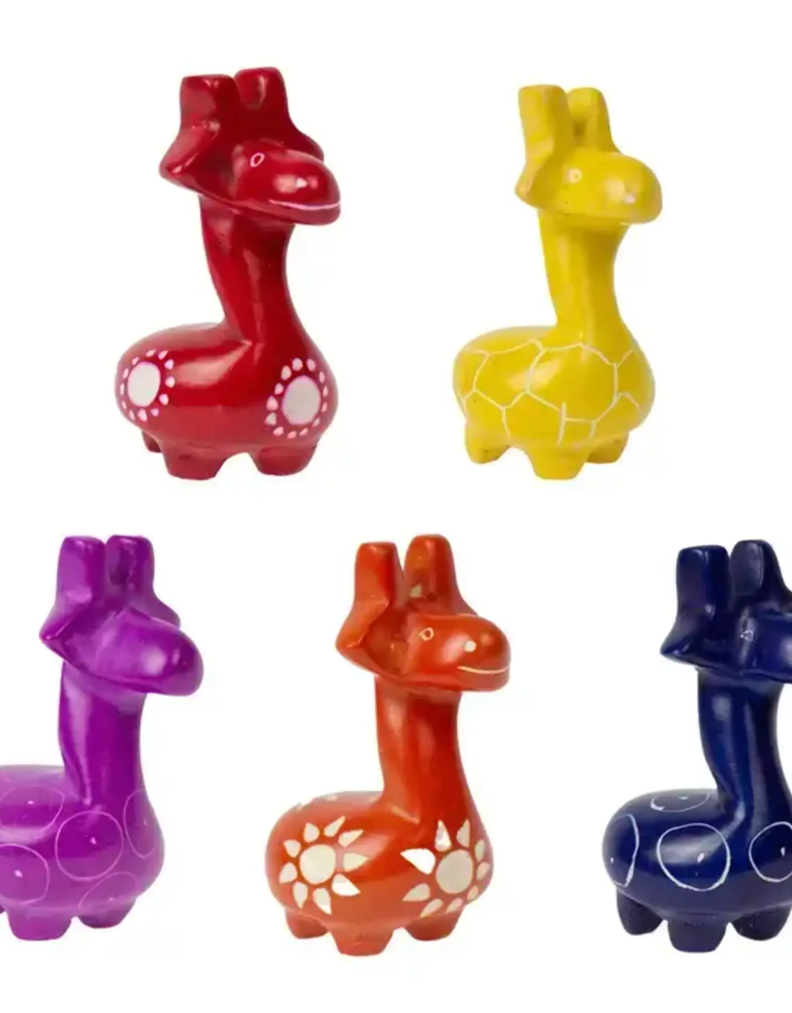 Global Crafts Tiny Giraffes - Kisii Stone 1.5 - 2"