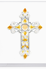 Quilling Card Quilled Ornate Cross Card