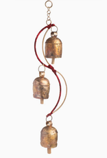 Matr Boomie Delicate Song Sari Wrap Bells Wind Chime - Assorted