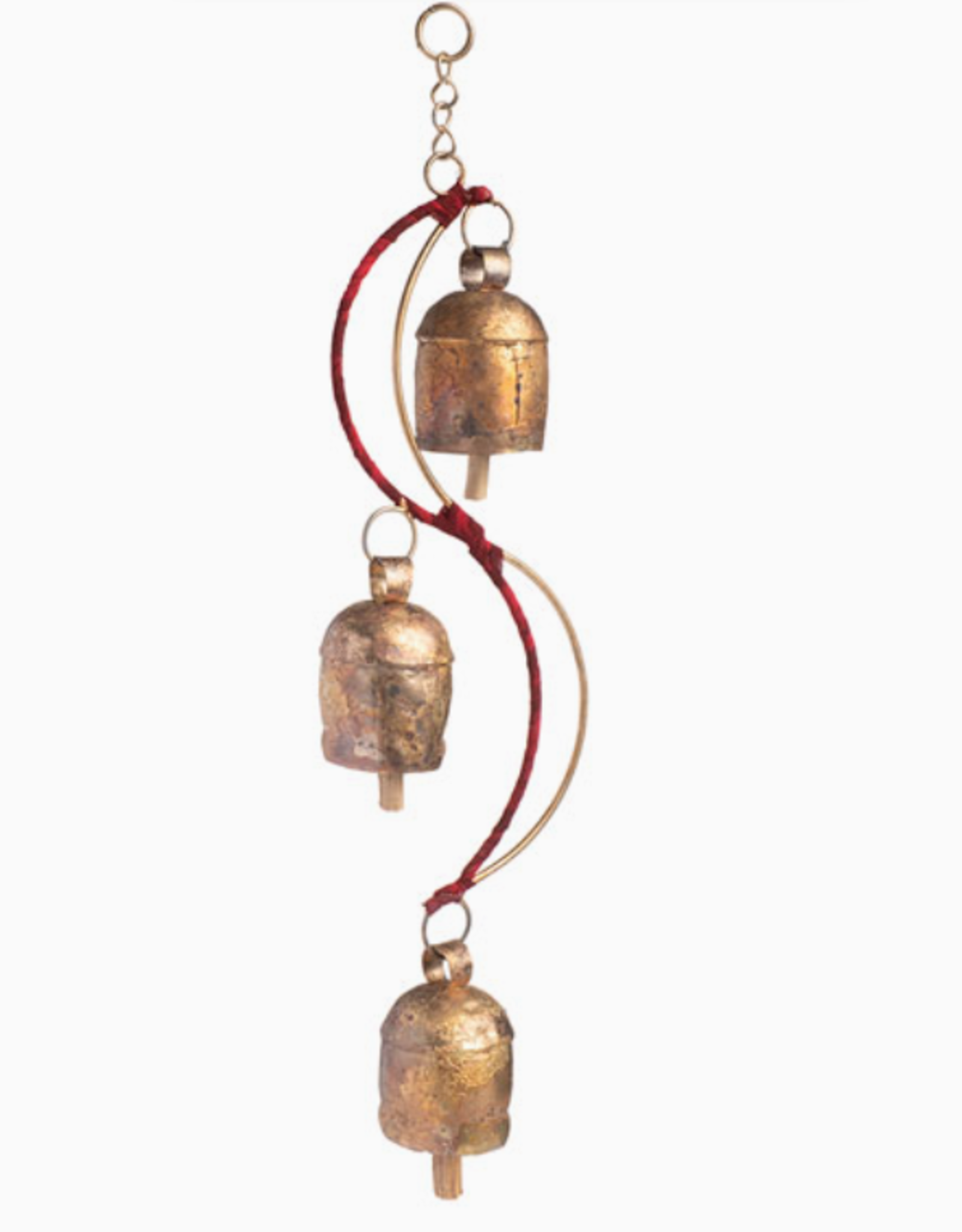 Matr Boomie Delicate Song Sari Wrap Bells Wind Chime - Assorted