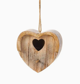 Serrv Rustic Heart Birdhouse