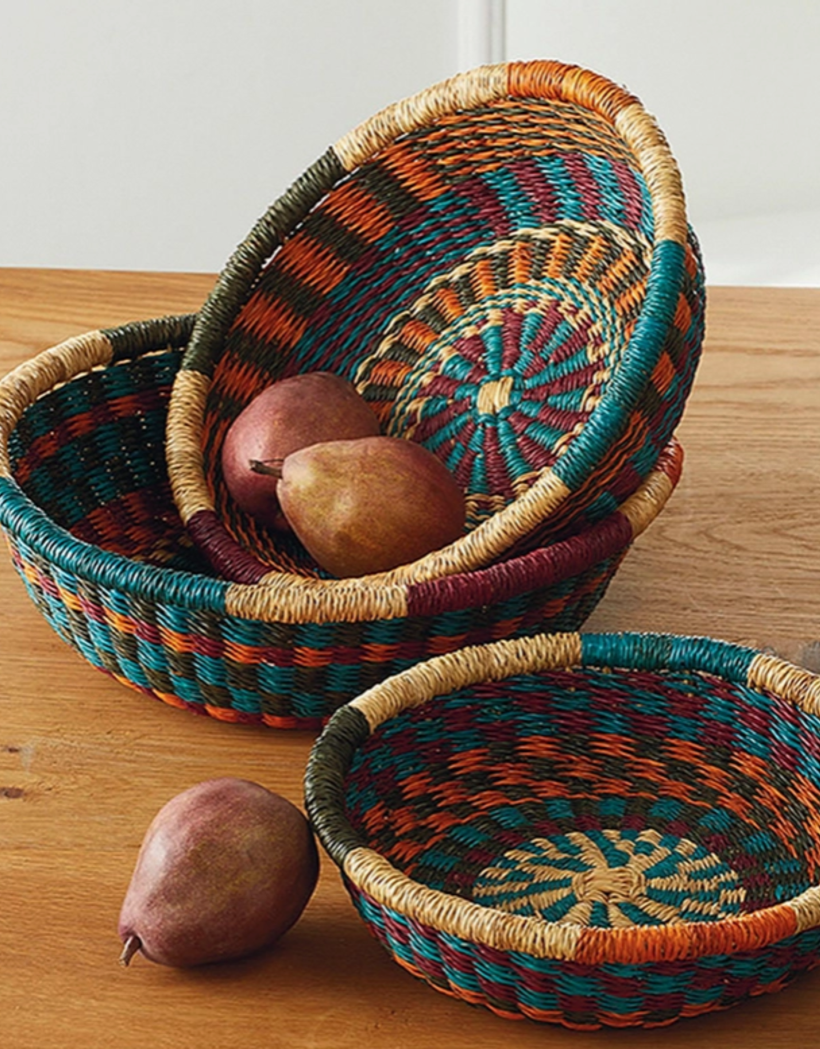 Serrv Nesting Spoke Basket - Medium