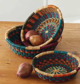 Serrv Nesting Spoke Basket - Medium