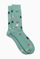 Conscious Step Socks that save Cats (Teal)