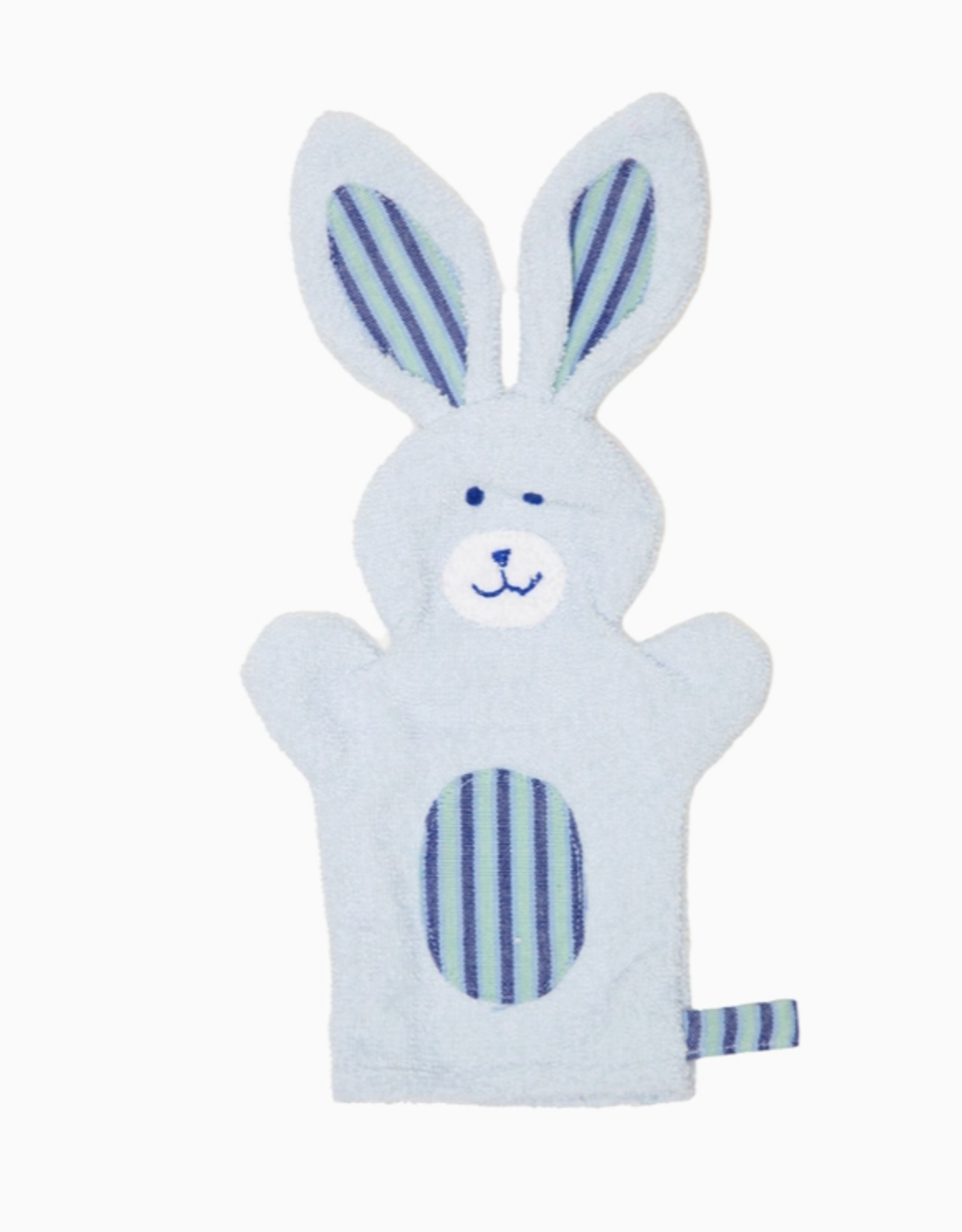 Upavim Crafts Bunny Puppet Washcloth - Blue