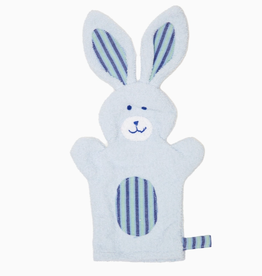 Upavim Crafts Bunny Puppet Washcloth - Blue