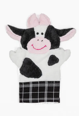 Upavim Crafts Cow Puppet Washcloth