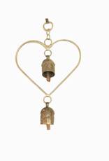 Hopes Unlimited Wind Chime - Heart 2 Bells