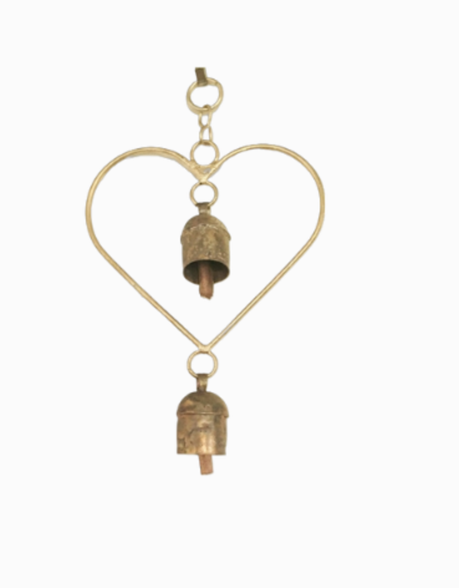 Hopes Unlimited Wind Chime - Heart 2 Bells