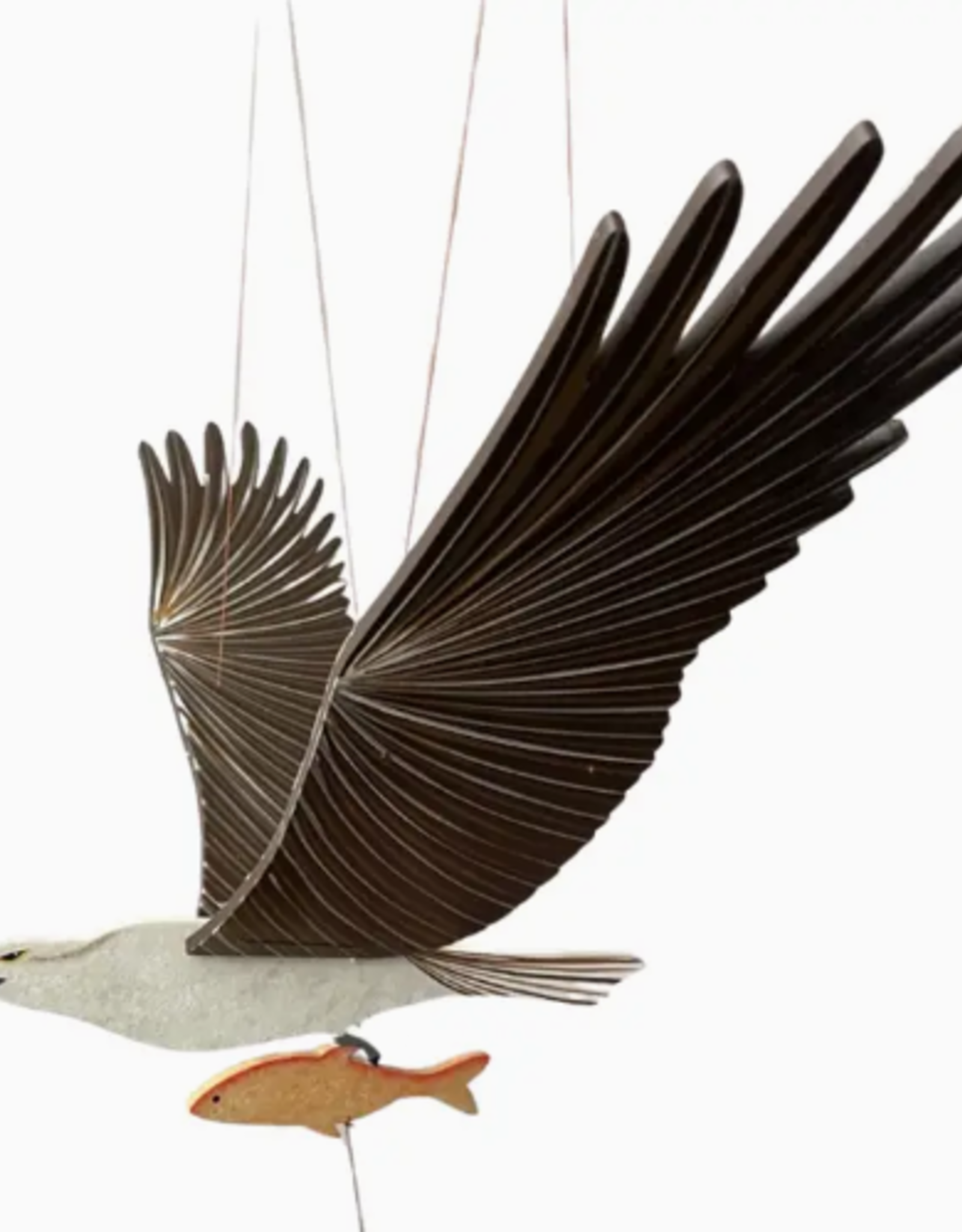 Tulia Artisans Osprey Flying Bird Mobile
