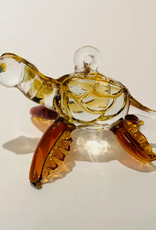 Dandarah Handcrafted Glass Ornament - Turtle