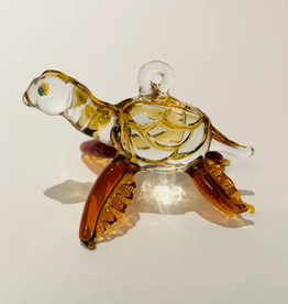 Dandarah Handcrafted Glass Ornament - Turtle