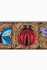 Quilling Card Quilled Insect Ornaments (Set of 3)