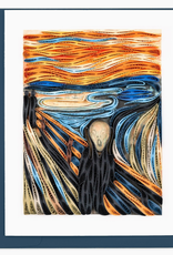 Quilling Card Quilled The Scream, Munch - Artist Series