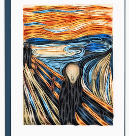 Quilling Card Quilled The Scream, Munch - Artist Series