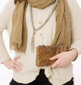 Swahili African Modern Latte Whisper Light Cotton Shawl