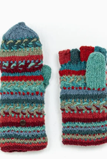 Lost Horizons Navika Wool Fingerless Mittens - Santa Fe