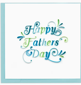 Quilling Card Quilled Happy Father's Day Greeting Card
