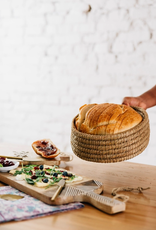 Ten Thousand Villages Toasty Round Bread Basket