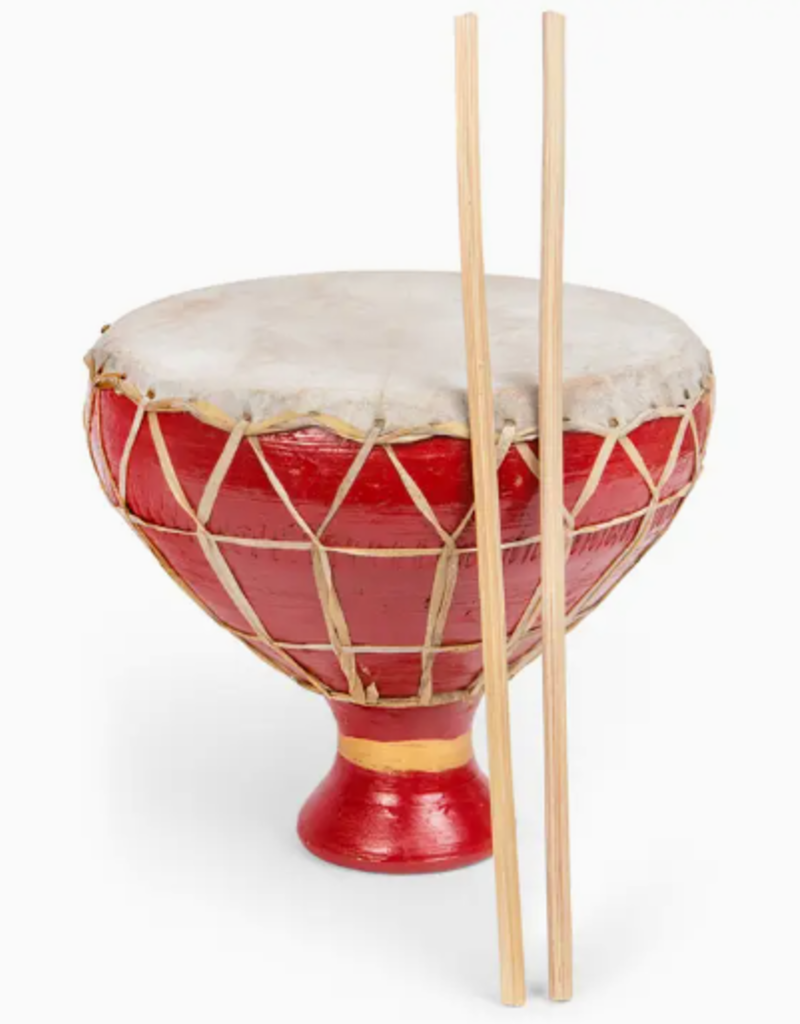 Ten Thousand Villages Happy Rhythm Red Drum