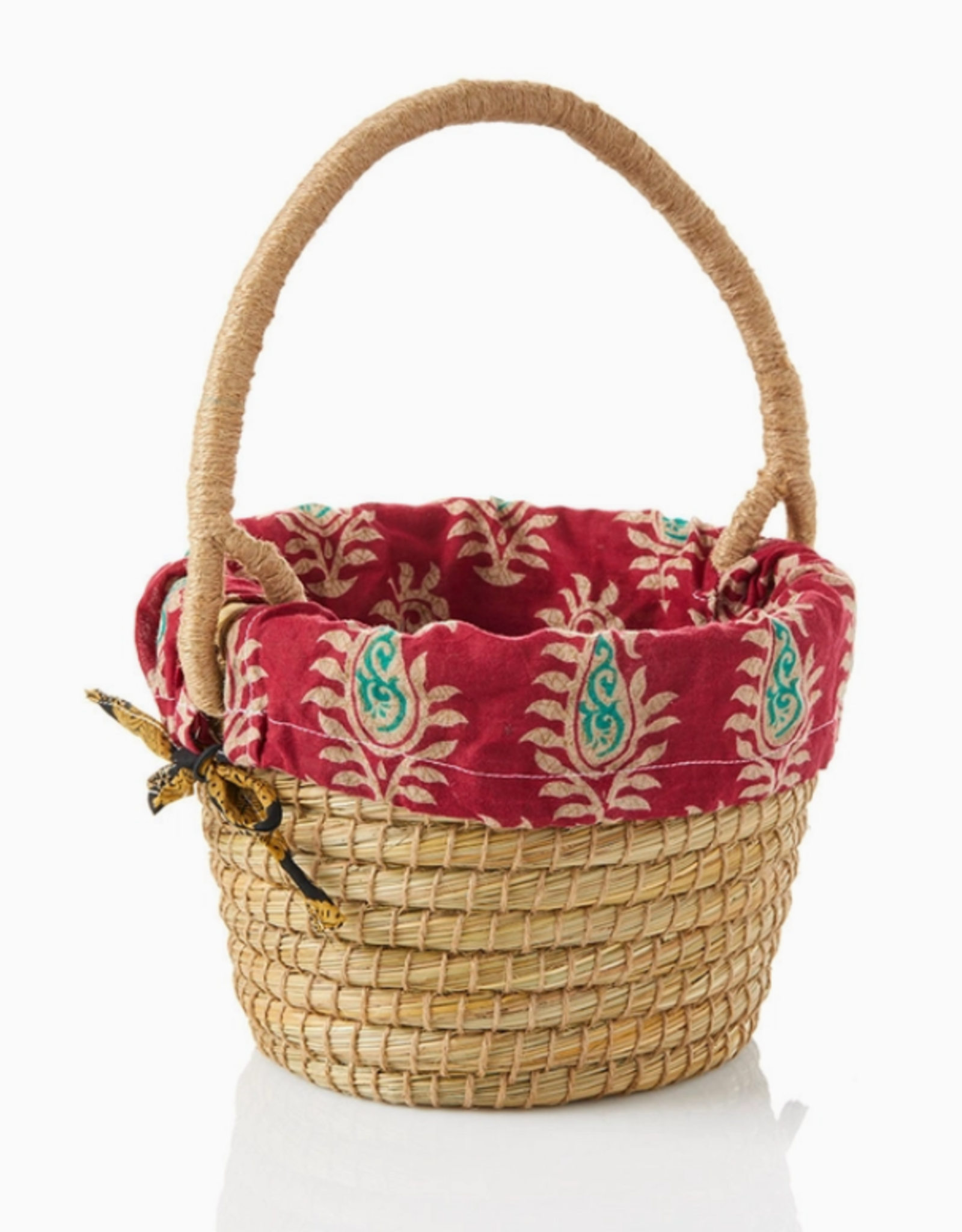 Serrv Mini Handled Chindi Basket