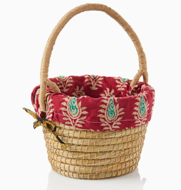 Serrv Mini Handled Chindi Basket