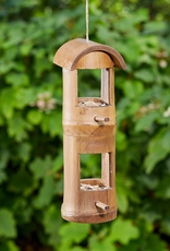 Serrv Double Decker Bamboo Bird Feeder