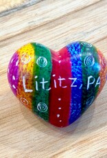 Global Crafts LITITZ Word Hearts - Multicolor