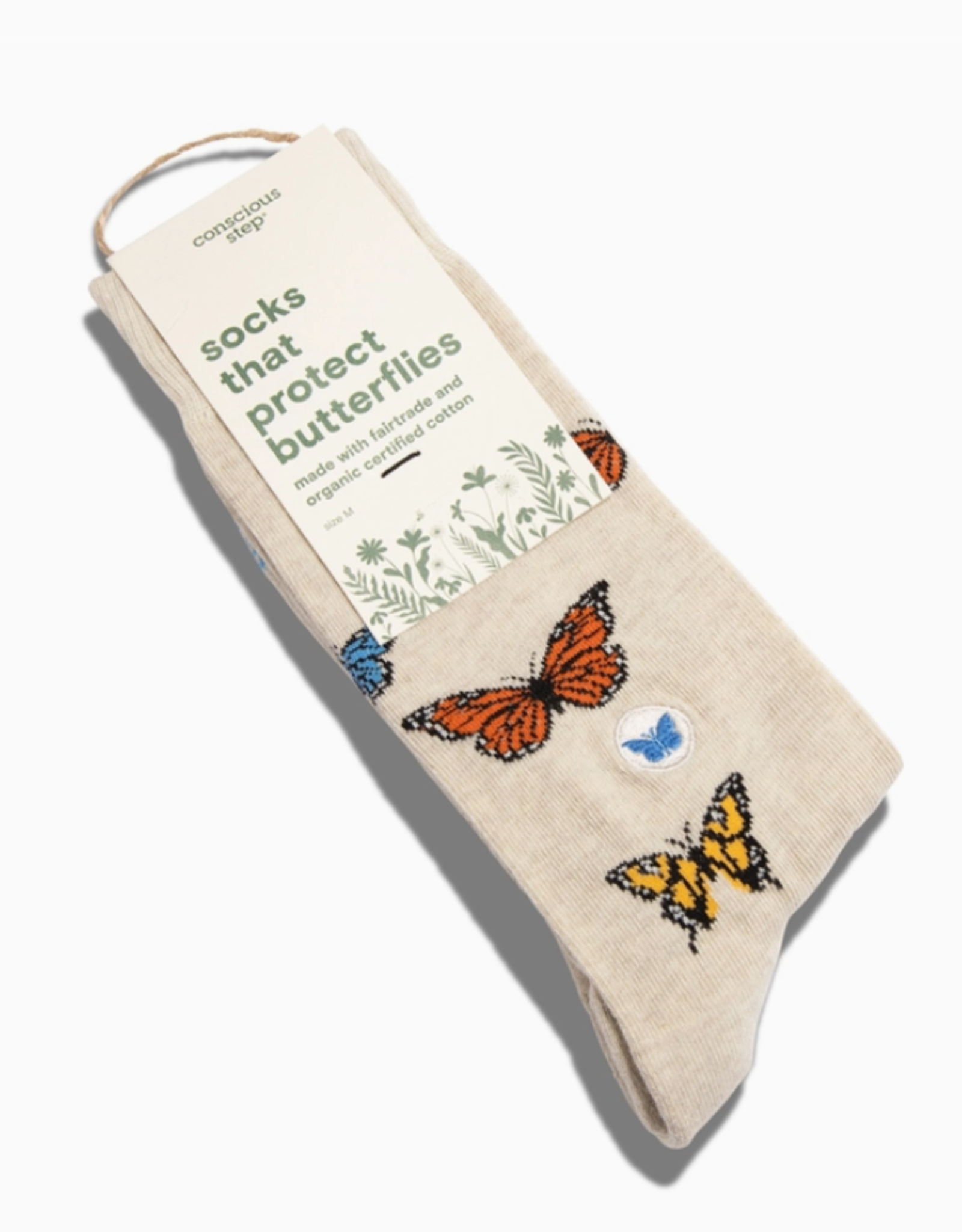 Conscious Step Socks that Protect Butterflies