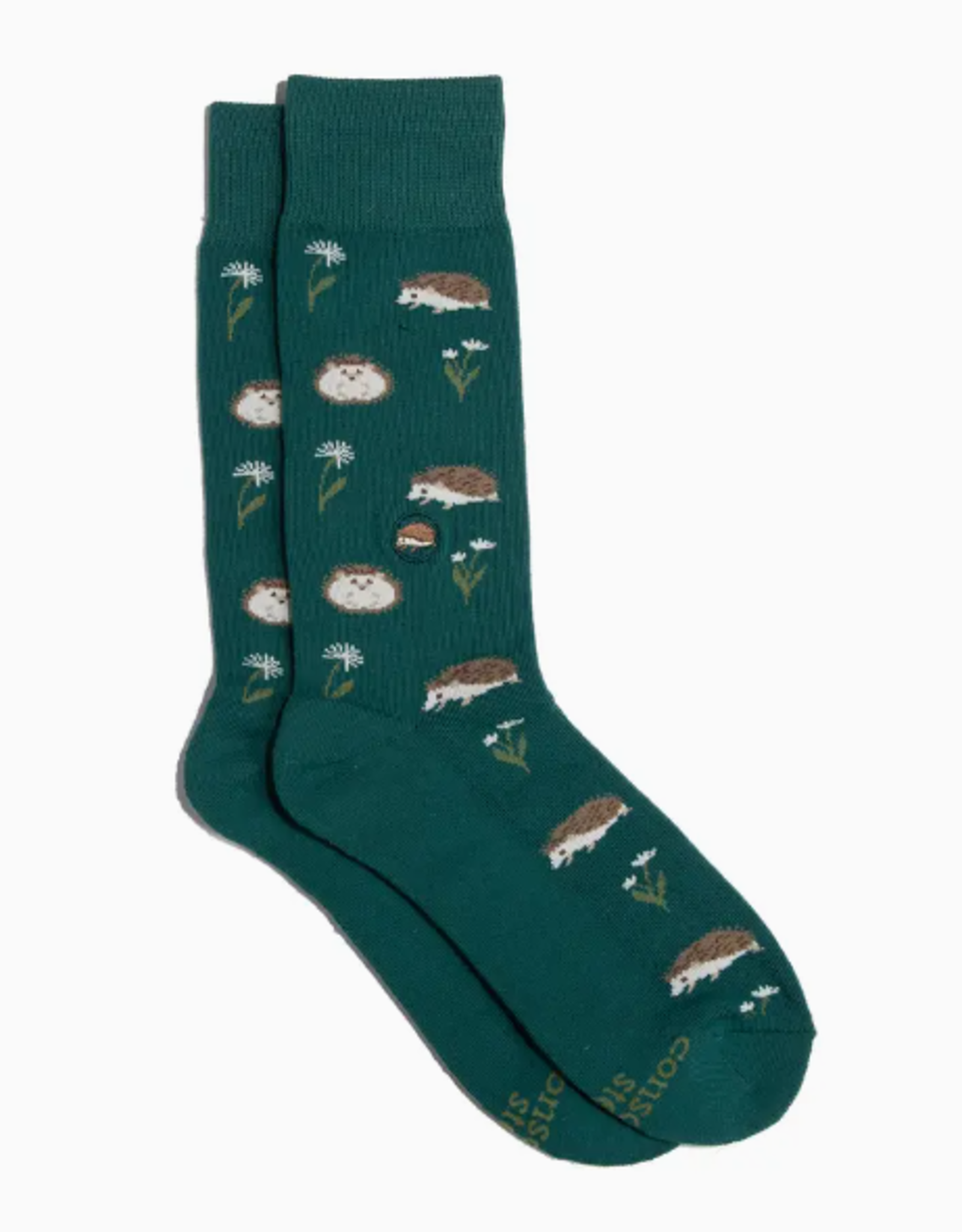 Conscious Step Socks that Protect Pollinators (Hedgehogs)