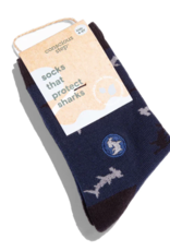 Conscious Step Kids Socks that Protect Sharks