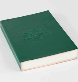 Ten Thousand Villages Reflections Leather Lotus Journal
