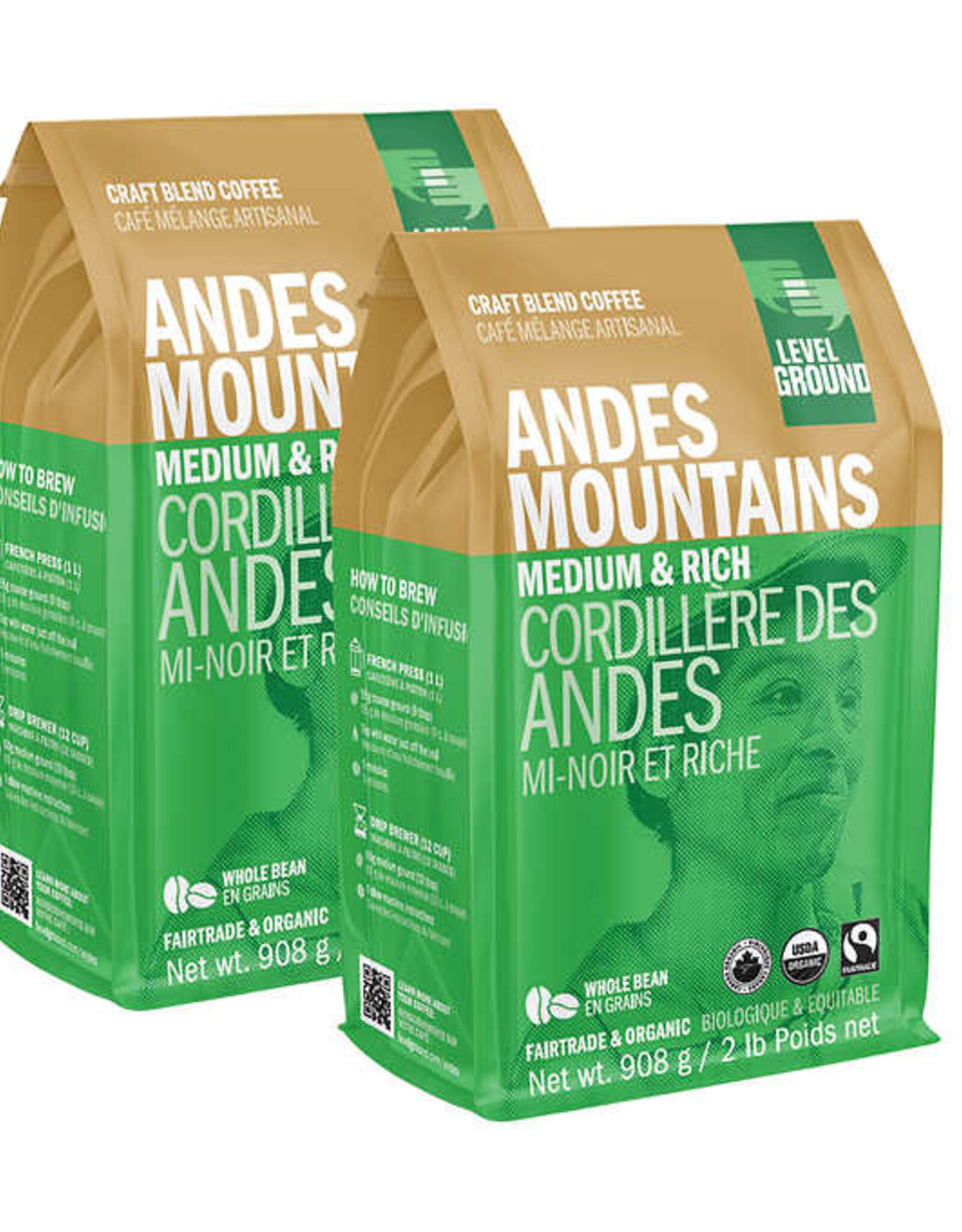 Level Ground Andes Mountain Coffee