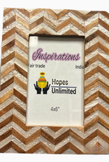 Hopes Unlimited Photo Frame Zig Zag