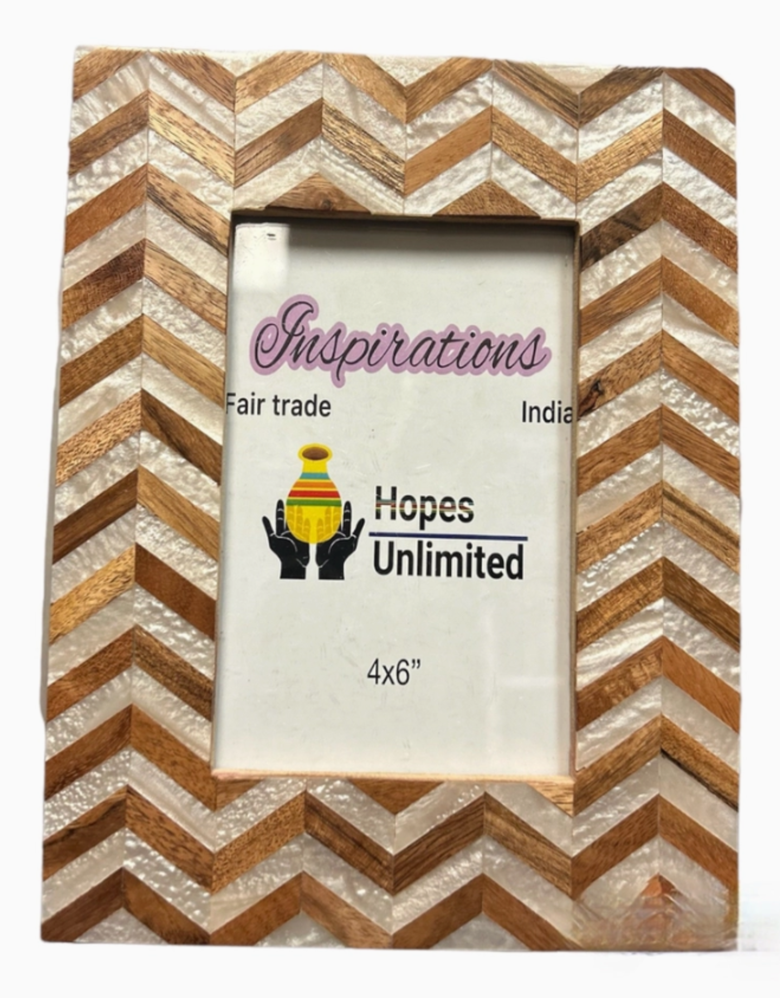 Hopes Unlimited Photo Frame Zig Zag