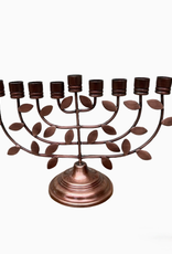 Hopes Unlimited Copper Leaf Menorah