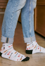 Conscious Step Socks that Support Music (Gray Guitars)